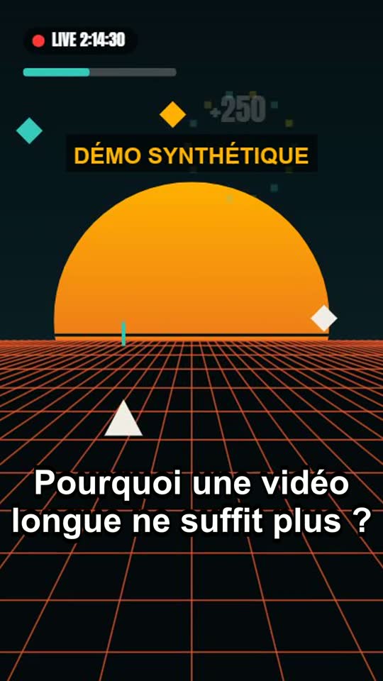 Clip vertical 1 sous-titré : Pourquoi une vidéo longue ne suffit plus ?